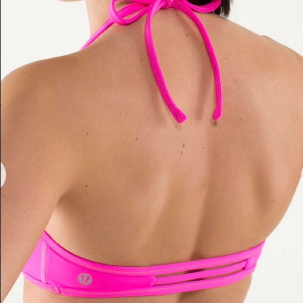 LULULEMON Raspberry Glo Halter Top